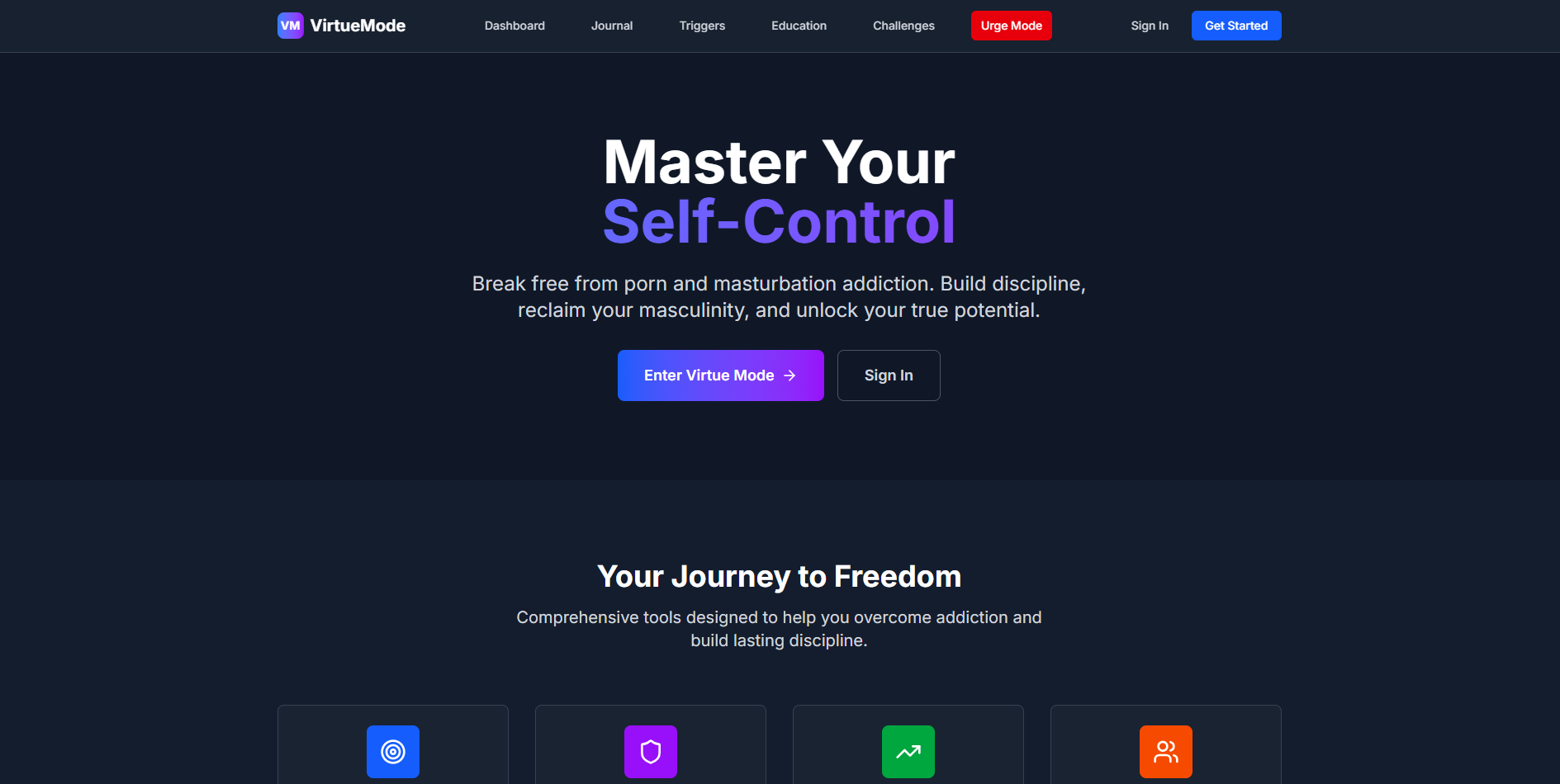 Virtue Mode Website